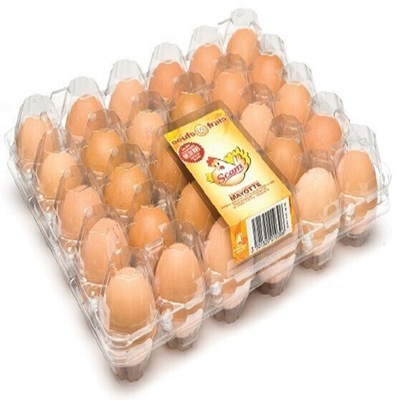 便利な8pcs 0.7mmポリ塩化ビニールのプラスチック卵のカートンの輸送の卵の定温器の皿
