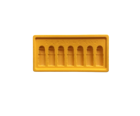 食品 プラスチック ブリスター トレイ PP フロッキング 金 銀 薬剤 包装 箱 コーナー