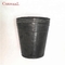 耐久の注入は0.5L HDPEのプラスチック植木鉢の黒9cmの上の直径を形成した