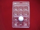 PETG 6の細胞はゴルフ・ボールのプラスチックまめの皿ポリ塩化ビニールのクラムシェルのまめ箱を