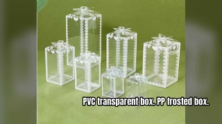 PVC/PP/ペット/ボックス