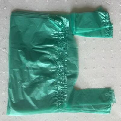 高衝撃強度とリサイクル可能な素材を備えたカスタムHDPEポータブルプラスチックバッグ