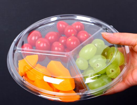Customized PET Plastic Blister Packaging Box with Heat Sealing and Recyclable Material for Fruit and Tomato Packaging