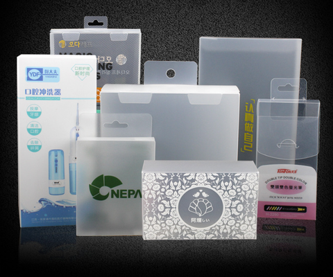 PVC包装箱、ブランク折り畳んだプラスチック箱、汎用PET長方形高透明プラスチック箱、プラスチック箱の卸売