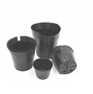 卸売 ブラック プラスチック 柔らかい 膀?? 花種 樹木用のポット