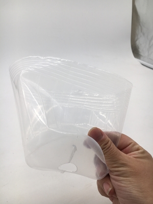 柔らかい 薄い プラスチック の 幼稚 器 透明 な 黒い 色