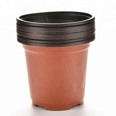 PP 太陽 15cm 幅 プラスチック 花瓶 12 ドレナージ 穴