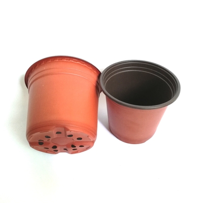 緑の花 / 植物のためのダブルカラー プラスチック ナースリーポット