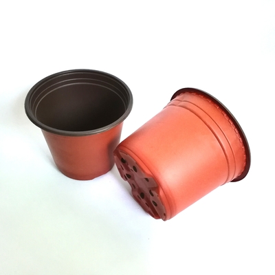 緑の花 / 植物のためのダブルカラー プラスチック ナースリーポット