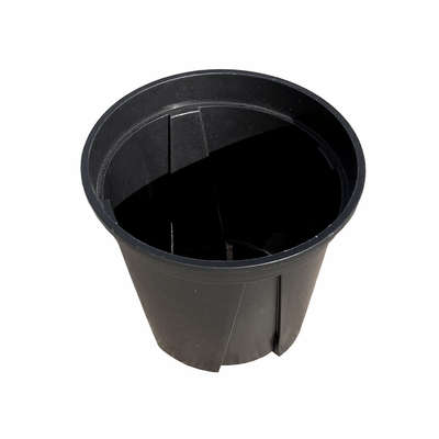 卸売 2.5L ブラック ガーデン プラスチック 幼稚園 ガロン ポット 厚い ガロン ボンサイ 剪定 PP / HDPE
