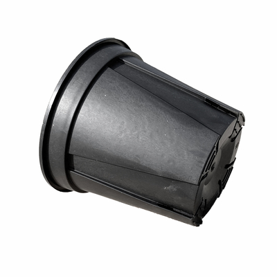卸売 2.5L ブラック ガーデン プラスチック 幼稚園 ガロン ポット 厚い ガロン ボンサイ 剪定 PP / HDPE