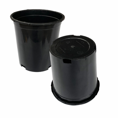 耐久性 大 165mm 直径 ハードプラスチック 花瓶 17cm 高さ