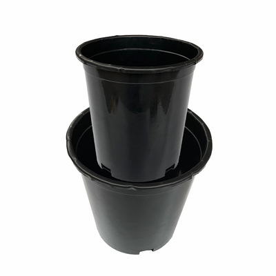 耐久性 大 165mm 直径 ハードプラスチック 花瓶 17cm 高さ