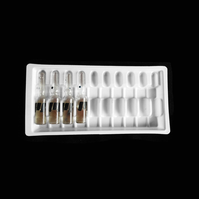 高品質のプラスチック製のアンプル トレイ 1ml 2ml 5ml 10ml 透明なプラスチック製のブリスター 包装 ボックスのブリスター