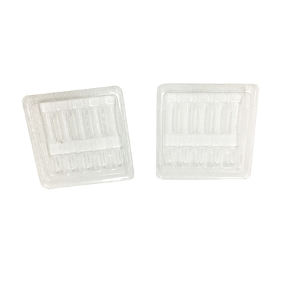 クラムシェル ブリスター プラスチック 1ml アンプル 挿入 梱包 トレイ 厚さ 100mm