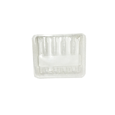 クラムシェル ブリスター プラスチック 1ml アンプル 挿入 梱包 トレイ 厚さ 100mm