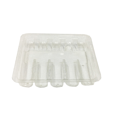 クラムシェル ブリスター プラスチック 1ml アンプル 挿入 梱包 トレイ 厚さ 100mm