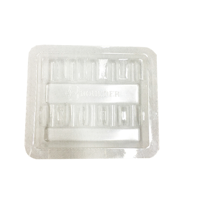 クラムシェル ブリスター プラスチック 1ml アンプル 挿入 梱包 トレイ 厚さ 100mm