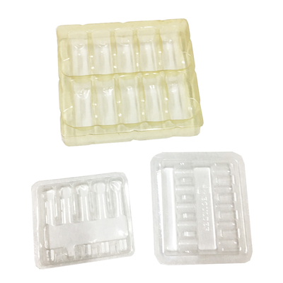 透明なPSアンプルトレイ 1ml × 5アンプル プラスチックブリスターパッケージ