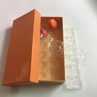 ペットマカロンの箱 プラスチックマカロンのホルダー マカロンのディスプレイボックス マカロンのテイカウェイボックス マカロンの菓子容器 マカロンのトレイ