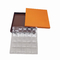 プラスチック内部のオレンジ クラフト紙箱25のPCを包む贅沢なチョコレート
