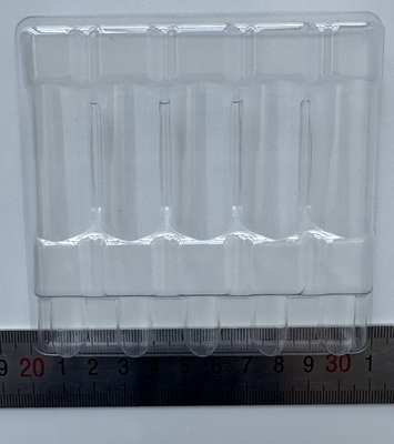 PET 繊細品 梱包トレイ ガラスボトル 固定 梱包トレイ 水注入 1ml 2ml 5ml 10ml 5パック