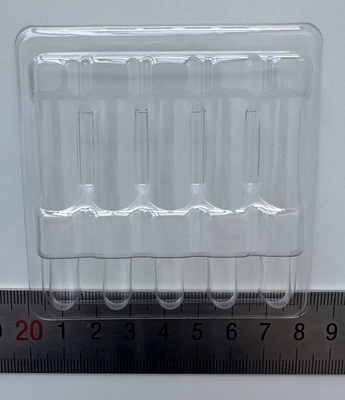 PET 繊細品 梱包トレイ ガラスボトル 固定 梱包トレイ 水注入 1ml 2ml 5ml 10ml 5パック