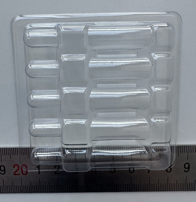 PET 繊細品 梱包トレイ ガラスボトル 固定 梱包トレイ 水注入 1ml 2ml 5ml 10ml 5パック