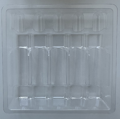 PET 繊細品 梱包トレイ ガラスボトル 固定 梱包トレイ 水注入 1ml 2ml 5ml 10ml 5パック