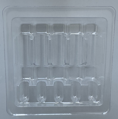 PET 繊細品 梱包トレイ ガラスボトル 固定 梱包トレイ 水注入 1ml 2ml 5ml 10ml 5パック