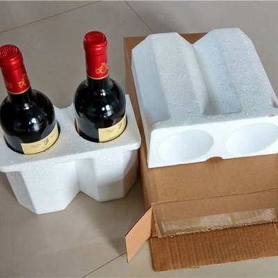 メーカー 卸売 EPS 泡の包装 繊細なガラス製品 包装 位置付け バッファー ワイン トレイ 泡の箱