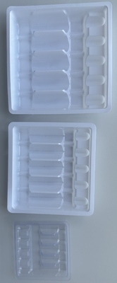 1ml 2ml 5ml 10ml 5パックアンプルトレイ PET真空トレイのカスタマイズ