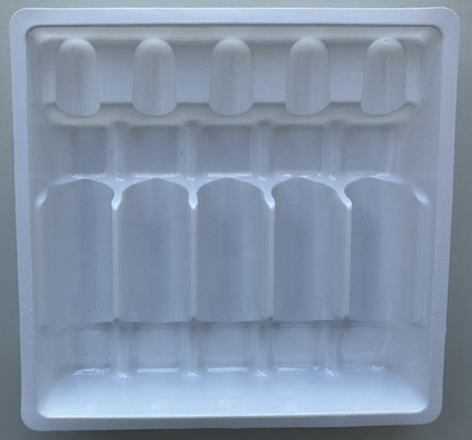 1ml 2ml 5ml 10ml 5パックアンプルトレイ PET真空トレイのカスタマイズ