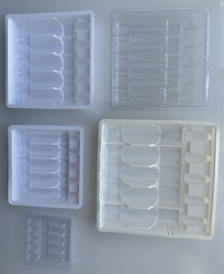 1ml 2ml 5ml 10ml 5パックアンプルトレイ PET真空トレイのカスタマイズ