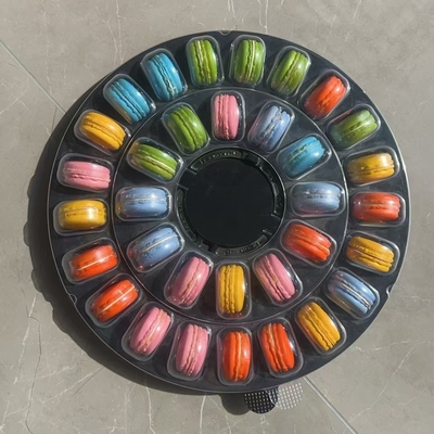 12 パレット チョコレート 食品 プラスチック マカロンのパッケージ プラスチック マッチング カスタマイズ
