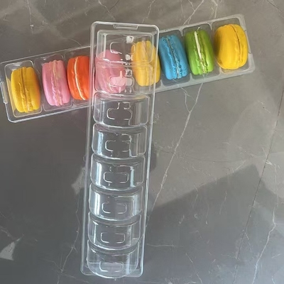 6 パレット プラスチック 梱包 マカロン トレイ 梱包 サポート カスタム 食品 安全