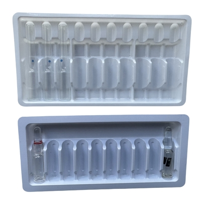 PET ブリスター 梱包トレイ 1ml 2ml 水注射薬 アンプル トレイ パーソナライズ
