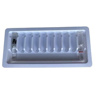 PET ブリスター 梱包トレイ 1ml 2ml 水注射薬 アンプル トレイ パーソナライズ