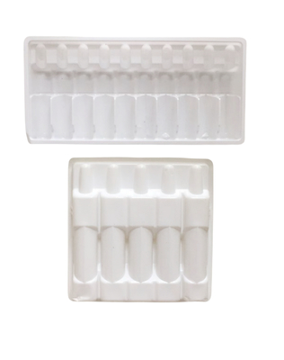 薬剤PETアンプルトレイ 水注入 1ml ~ 10ml アンプルトレイのカスタマイズ