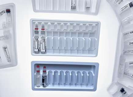 カスタマイズされた薬剤のパッケージング 使い捨てのブリスター用薬剤瓶 医療用プラスチック用トレイ 薬剤瓶