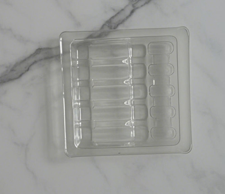 1 ml のアンプル ブリスター トレイ 透明 5 ボトル アンプル 穴 アンプル と 小容器 プラスチック トレイ