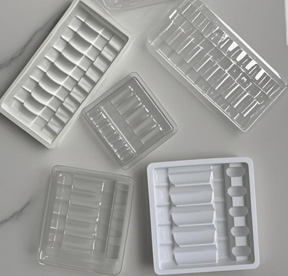 アムプールのプラスチックホルダー 2ml 水針ホルダー 薬剤 プラスチックホルダー 薬剤 包装 トレイ コーナー