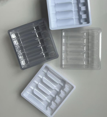 カスタマイズされたアンプルのトレイ,薬剤のパッケージ 使い捨てブリスター 5ml アンプルのパッケージ 5ml薬剤のパッケージ 5ml