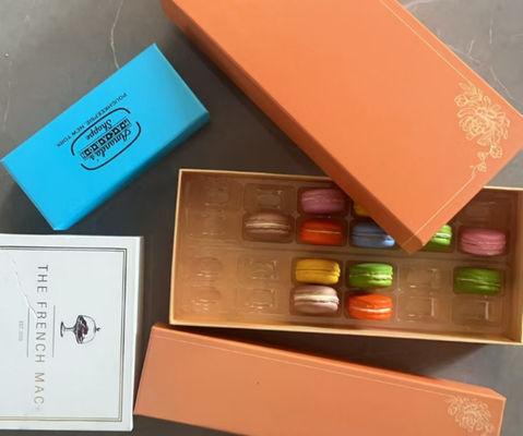 マカロンのプラスチックパッケージ