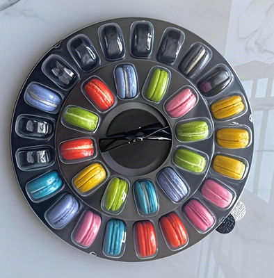 食品包装用の透明な環境に優しいカスタマイズ可能なマカロンのプラスチックトレイ