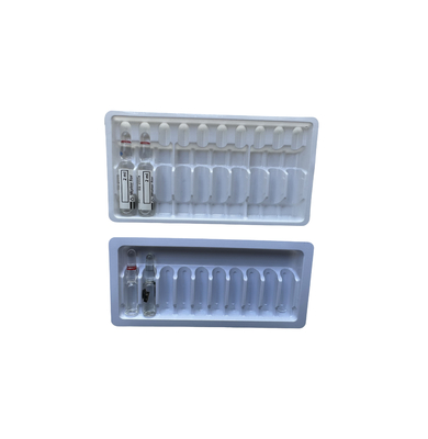 衝撃防止 有害性のない 1ml~10ml PET アンプル 水注入用トレイ