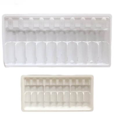 1ml,2ml,5ml,10mのPETアンプルのトレイを卸売する