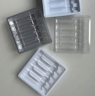 サラダと野菜の包装のための生物分解性18cm食品グレードのPETプラスチックトレイ