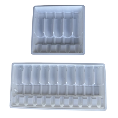 カスタマイズされた薬剤アンプルトレイ 1ml 2ml 5ml 10m 水注射 PETアンプルトレイ 卸売カスタマイズ