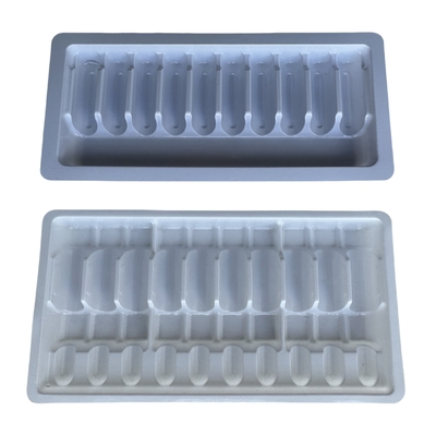 医薬品用PETアンプルトレイ 1ml 2ml 5ml 10m 水注入アンプルトレイ PET真空形成トレイ パーソナライズ